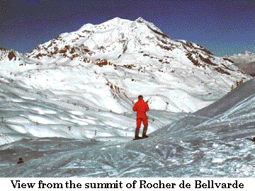 (photo: View from the summit of Rocher de Bellvarde)